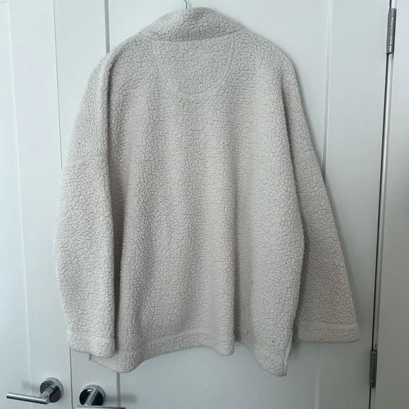 Arie Cozy Cream Pullover Sweater - Picture 3 of 3